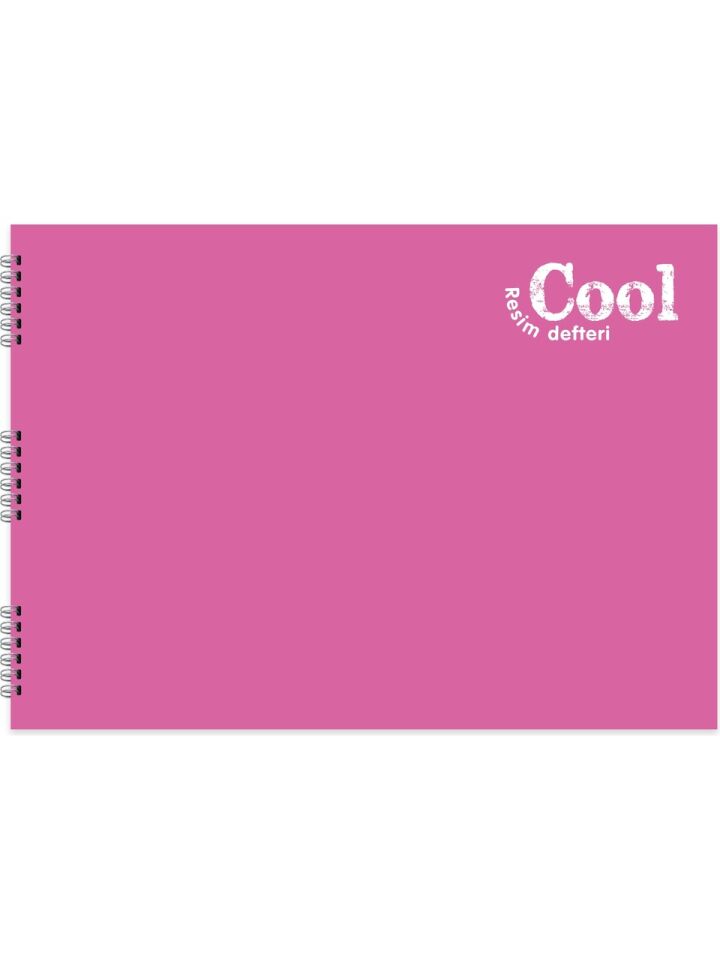 Keskin 25x35 15 Yaprak Spiralli Pp Kapak Cool Resim Defteri