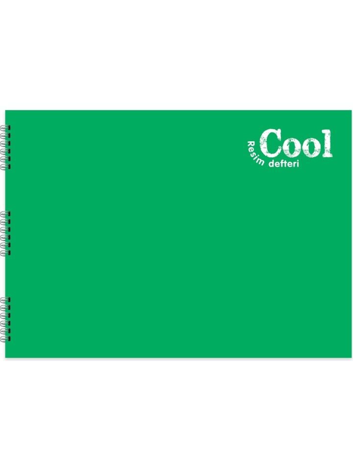 Keskin 25x35 15 Yaprak Spiralli Pp Kapak Cool Resim Defteri