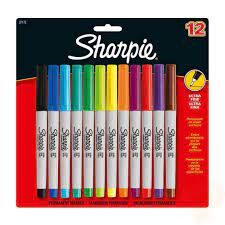 Sharpie Ultra Fine Süper İnce Uç 12 Li Karışık Blister