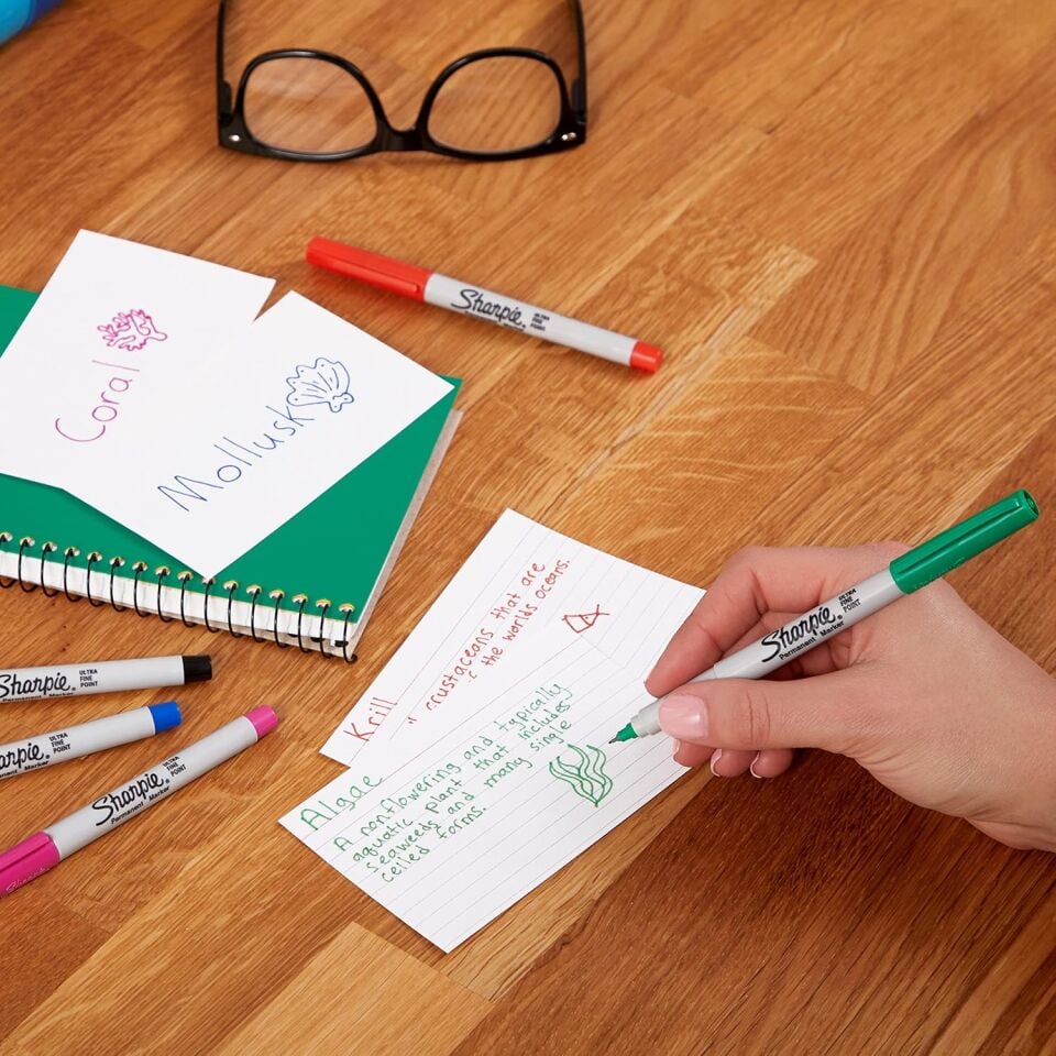 Sharpie Ultra Fine Süper İnce Uç 12 Li Karışık Blister