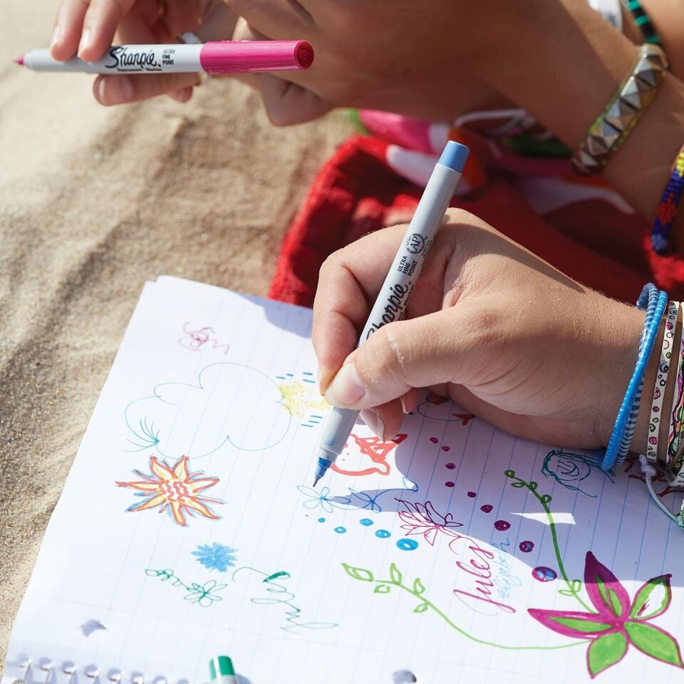 Sharpie Ultra Fine Süper İnce Uç 12 Li Karışık Blister