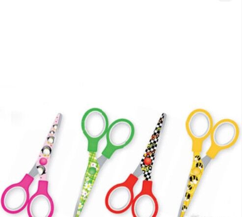 Gıpta Çocuk Makası Küt Uç Plastik Gövde Desenli