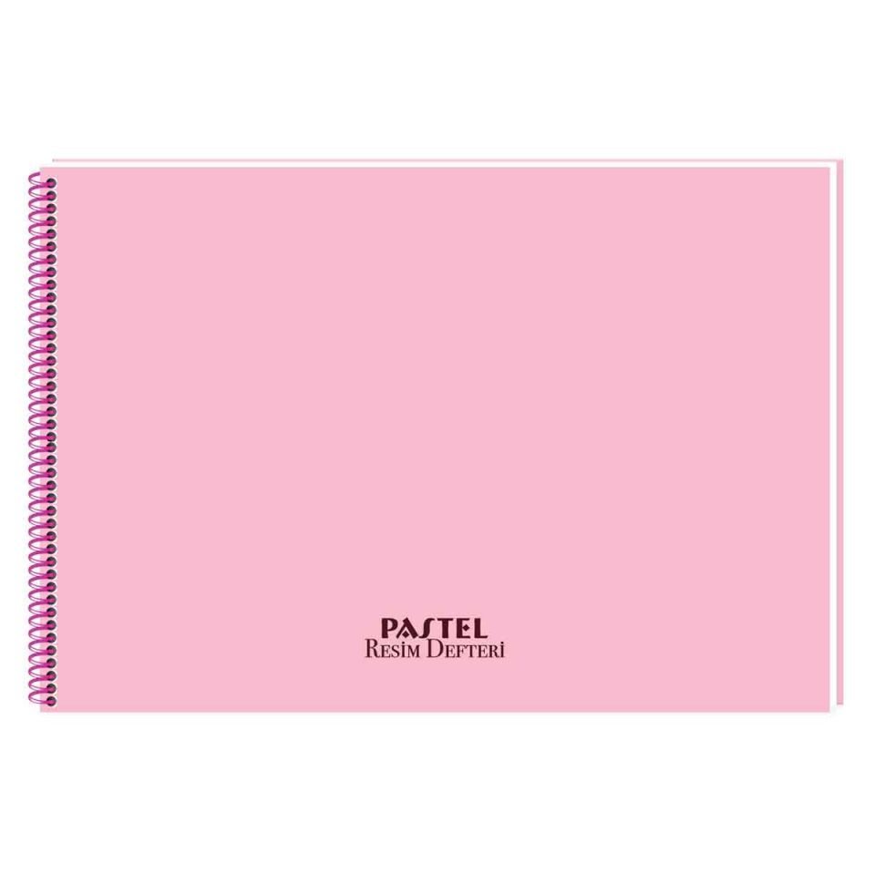 Keskin 17x25 20 Yaprak Spiralli Pp Kapak Pastel Resim Defter
