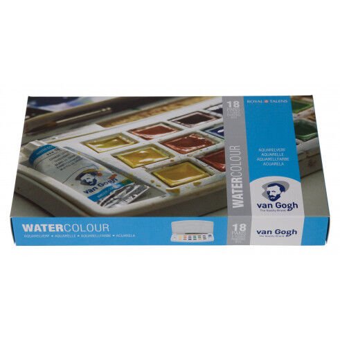 Van Gogh Sulu Boya Tablet Set 18+2 10 Ml Tüp Plastik Kutu