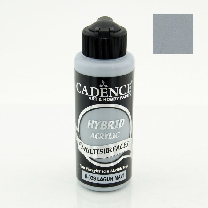 Cadence Hybrid Akrilik Multisurfaces H-039 Lagun Mavi 120 Ml
