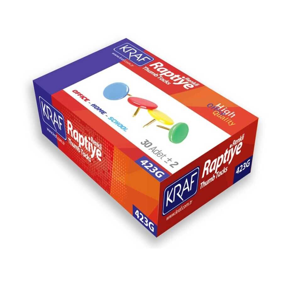 Kraf Raptiye Renkli 423G