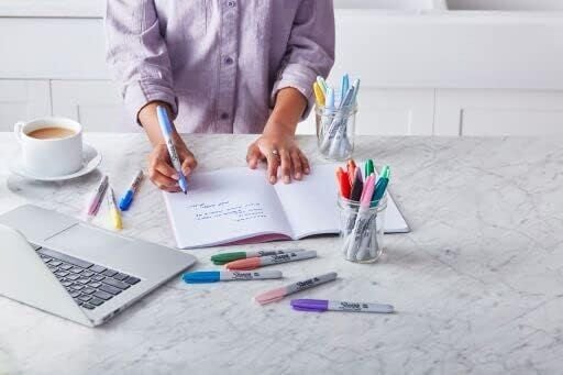 Sharpie Permanent Set Fine 5 Li  Mystıc Gems