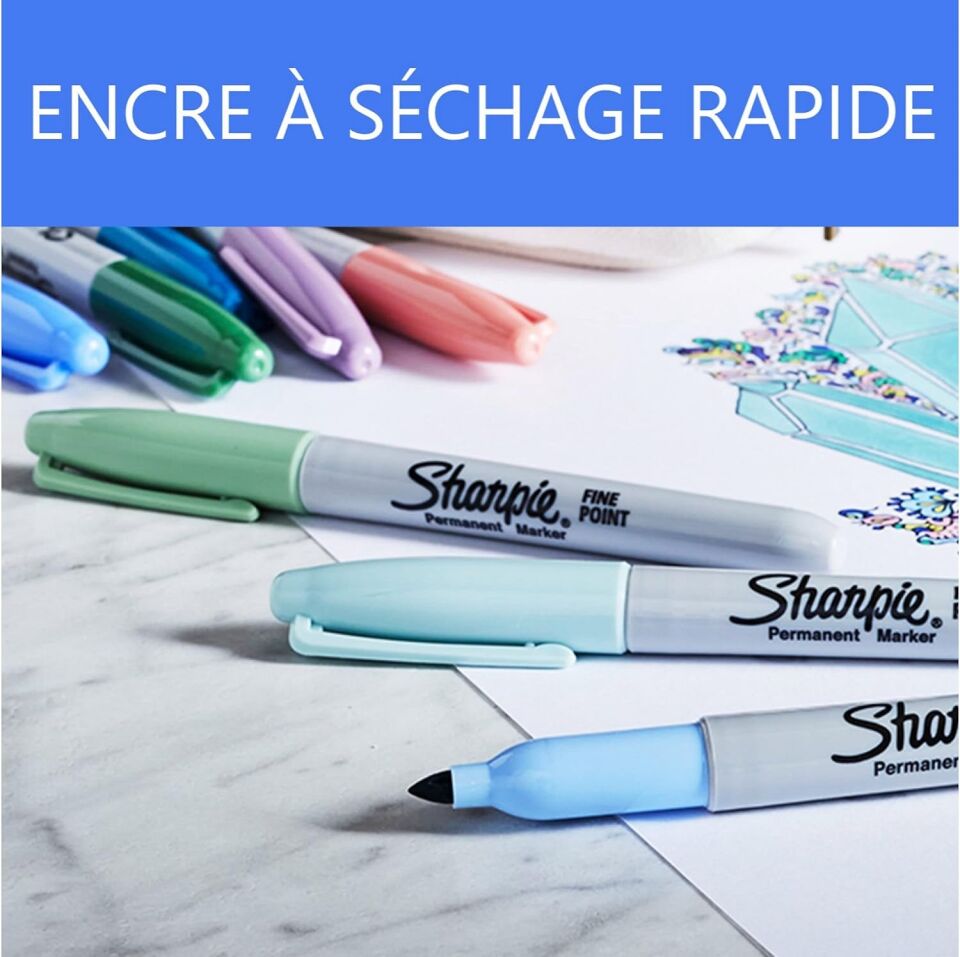 Sharpie Permanent Set Fine 12 Li  Mystıc Gems
