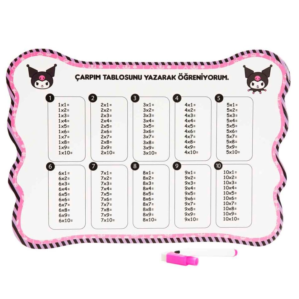 Kuromi Eva Yazı Tahtası