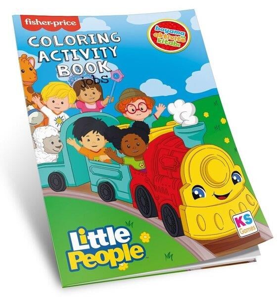 Ks Games Little People Coloring Activity Book Jobs