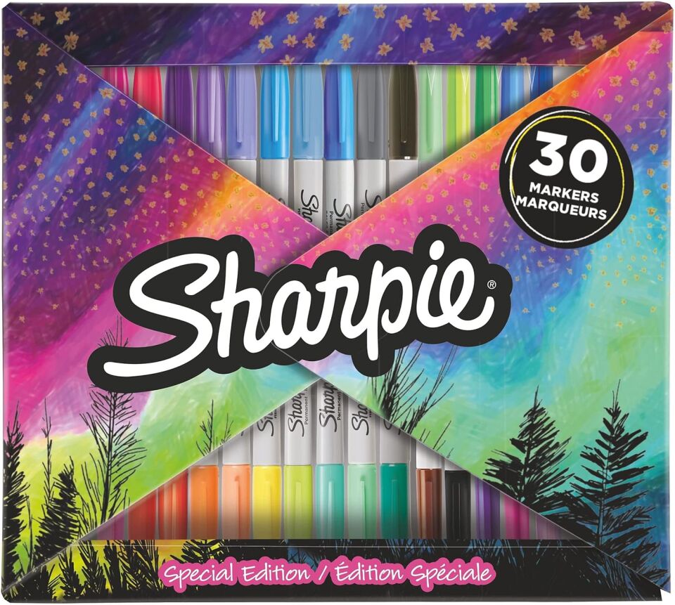Sharpie Permanent Set Fine 30 Lu Zarf