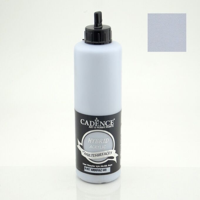 Cadence Hybrid Akrilik Multisurfaces H-057 Arduvaz Gri 500 Ml