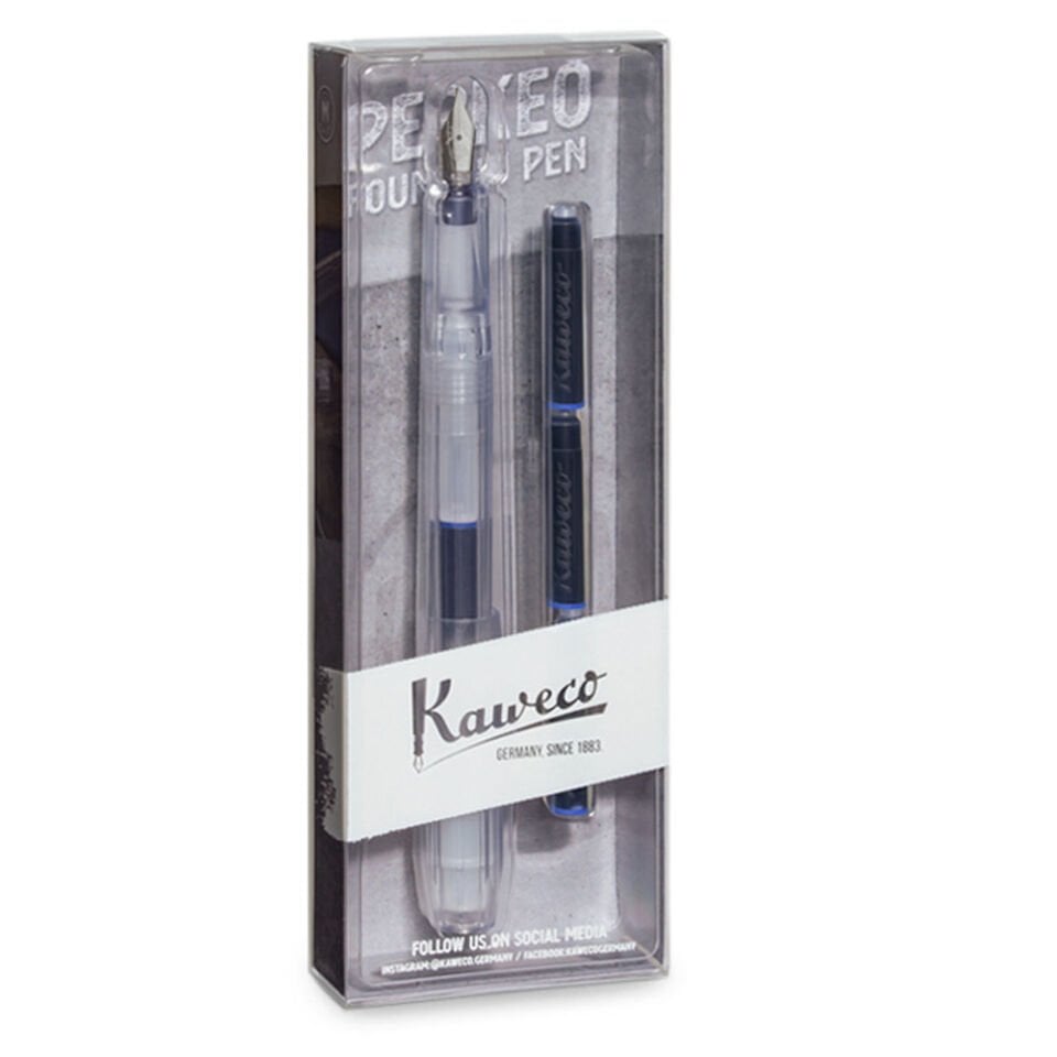Kaweco 10002243 Perkeo Dolmakalem Set Şeffaf M Uç