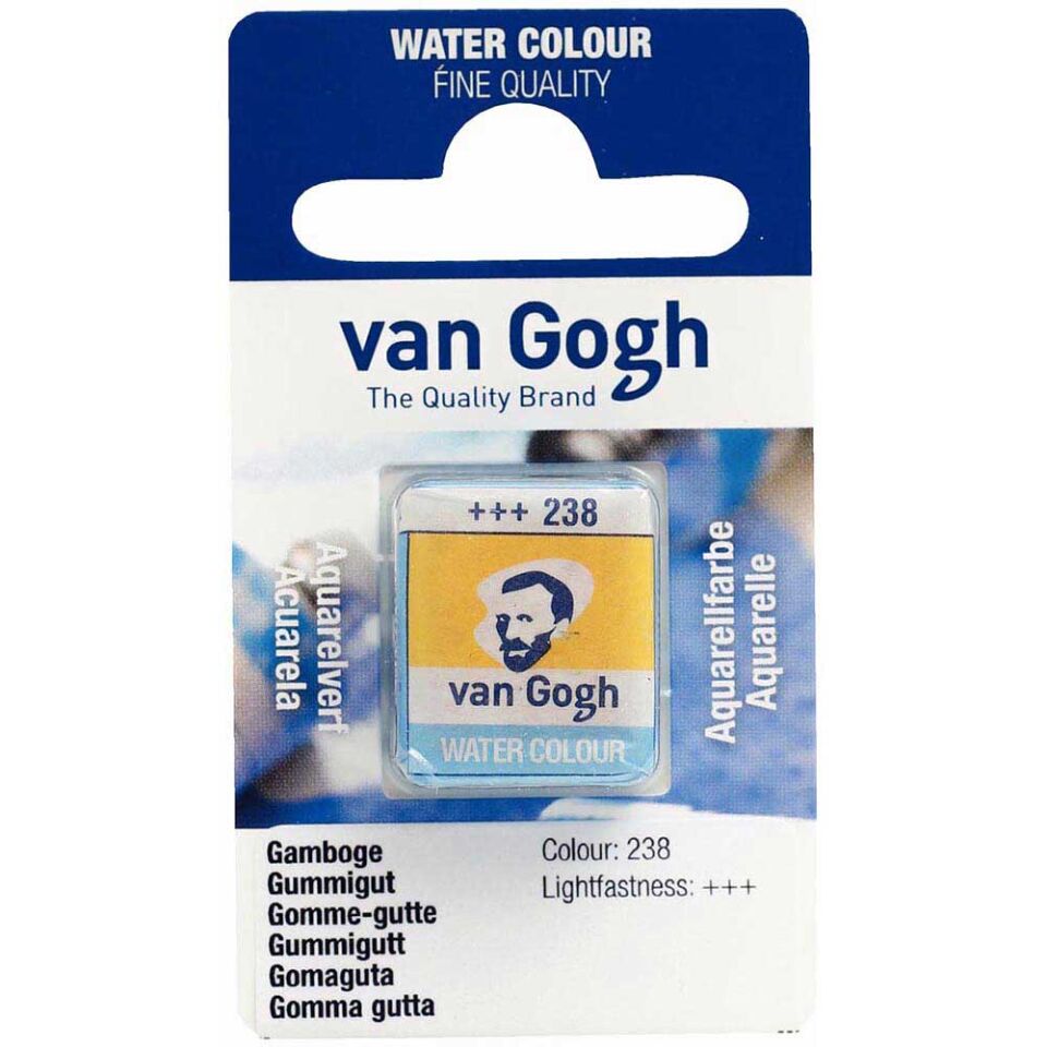 Van Gogh Sulu Boya Tablet Gamboge