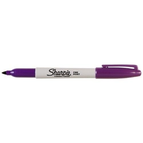 Sharpie Fine Permanent Markör Yuvarlak Uç - Mor