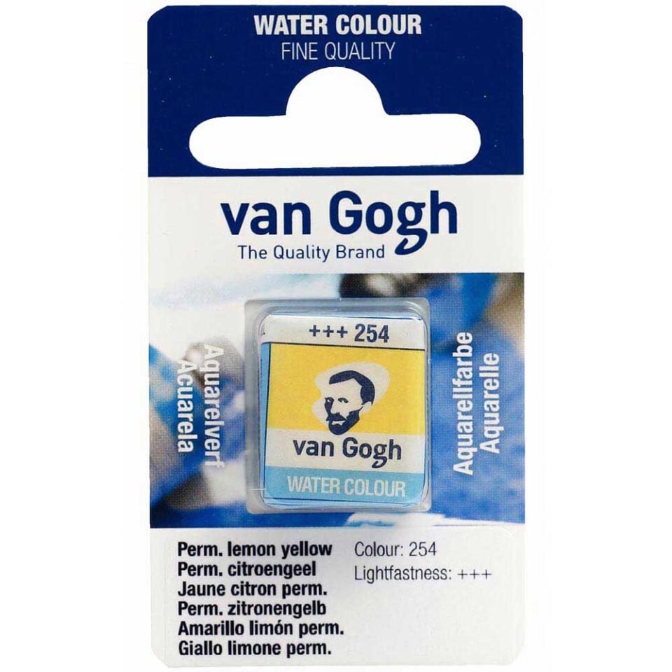 Van Gogh Sulu Boya Tablet Permanent Lemon Yellow