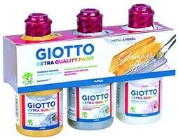 Giotto Pack 3x250 Ml Extra Quality Metal Paint