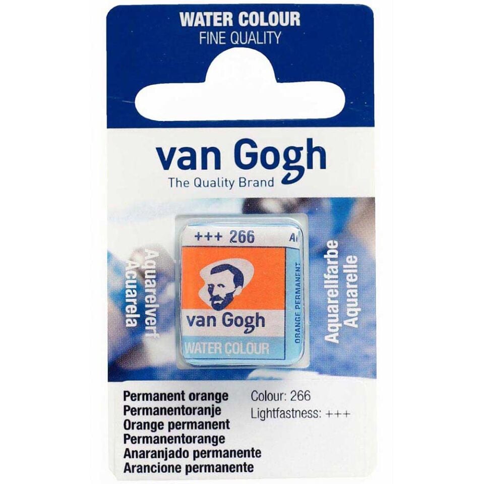 Van Gogh Sulu Boya Tablet Permanent Orange
