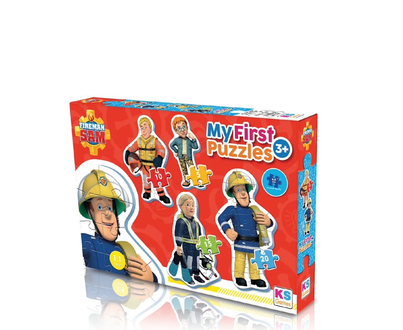 Ks Games Fireman Sam  My First Puzzles 4 İn 1