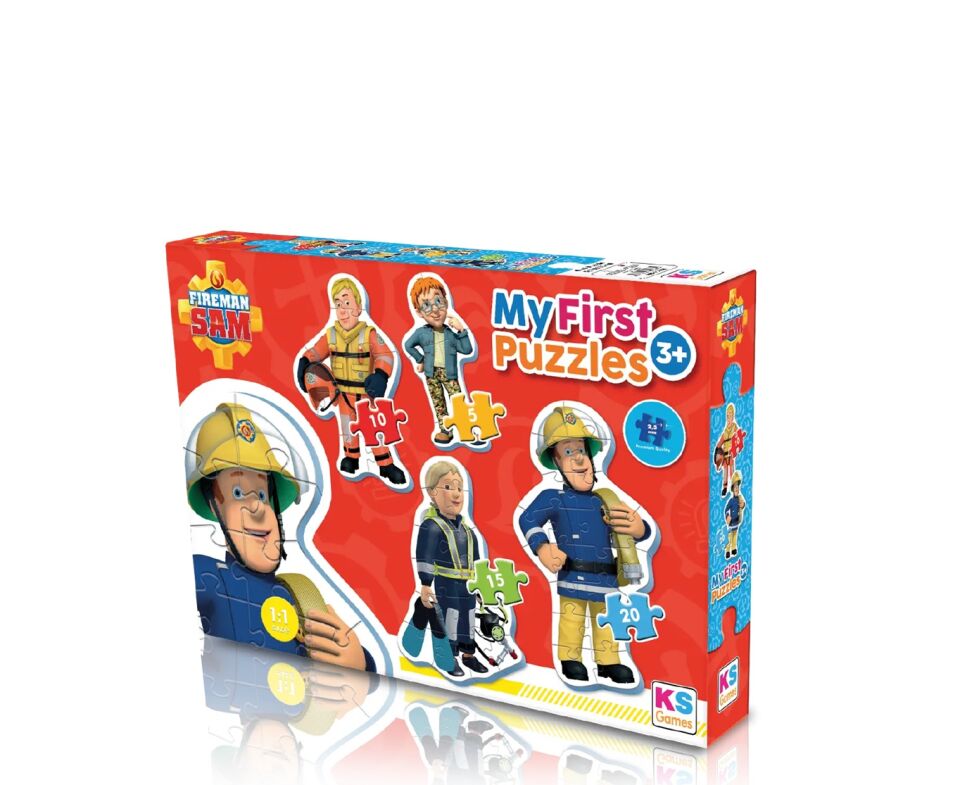 Ks Games Fireman Sam  My First Puzzles 4 İn 1