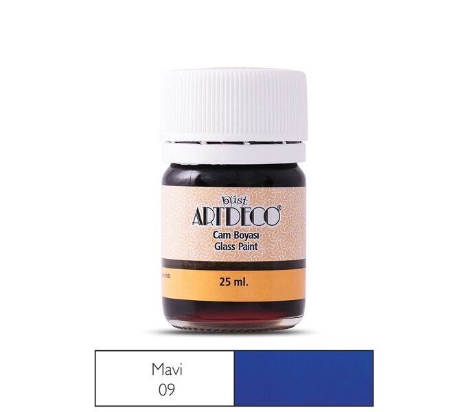 Artdeco Cam Boyası 25 Ml Mavi 09