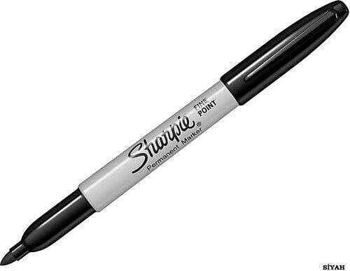 Sharpie Fine Permanent Markör Yuvarlak Uç - Siyah