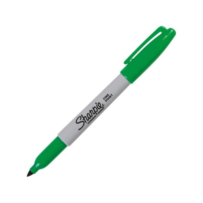 Sharpie Fine Permanent Markör Yuvarlak Uç Yeşil
