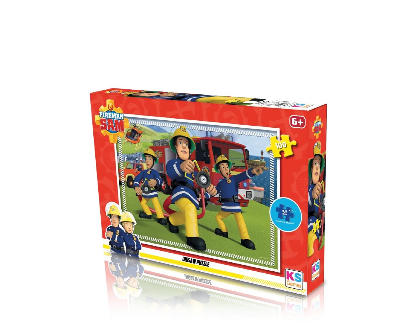 Ks Games Fıreman Sam Puzzle 100 Parça