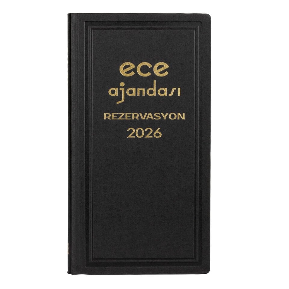 Ece Ajanda Avrasya Rezervasyon 17x33 cm Günlük Çizgili