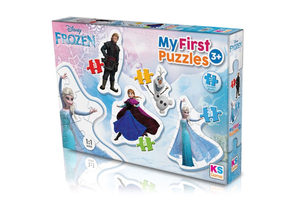 Ks Games My First Cut Out Puzzles 4in1 Frozen