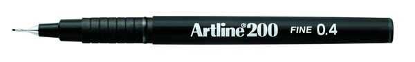 Artline 200N Fine Keçe Uçlu Yazı Kalemi Uç:0,4 Mm