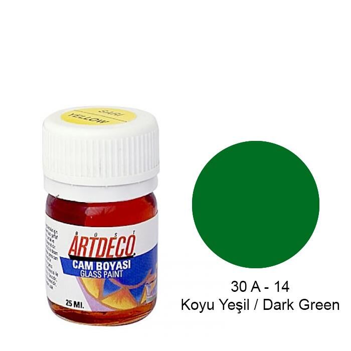 Artdeco Cam Boyası 25 Ml Koyu Yeşil 14