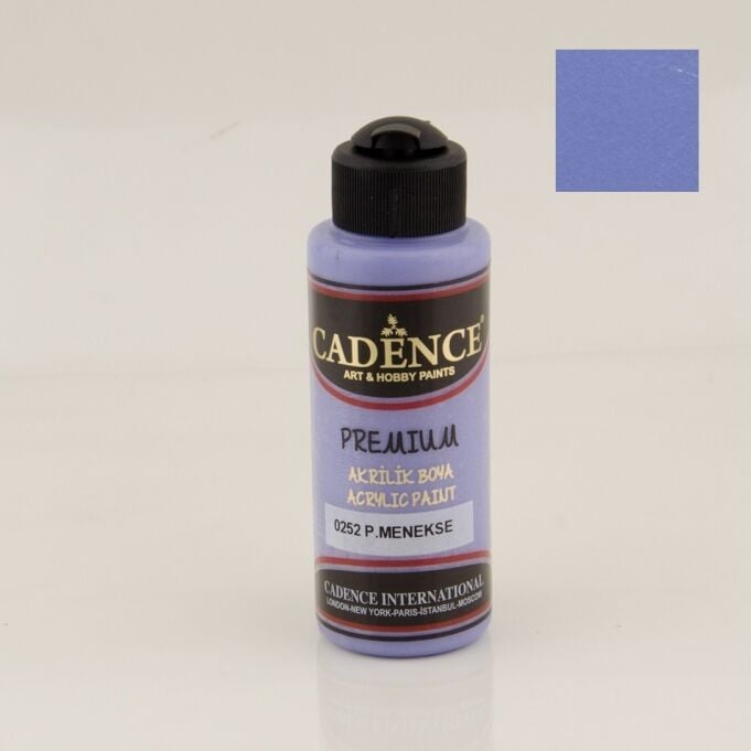 Cadence Premium Akrilik Boya 0252 P. Menekşe 120 Ml