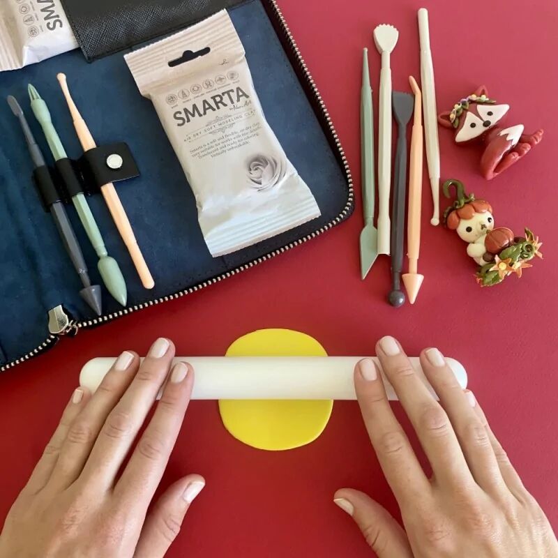 Nureart Yapışmaz Kil Merdane Non-Stick Clay Roller Al0323003