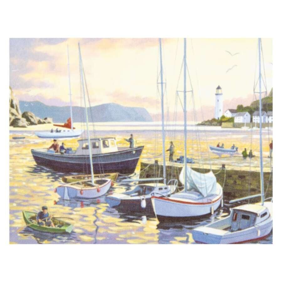St Petersburg Desenli Tuval 30x40 Cm Harbour Dk13701-H