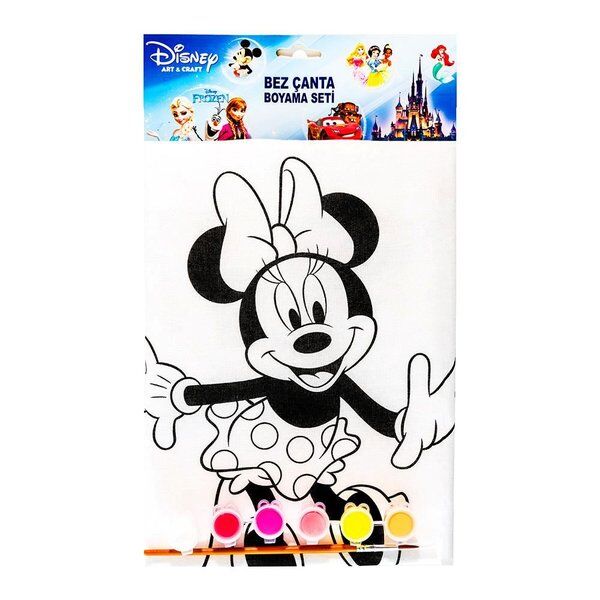 Twd Minnie Mouse Baskılı Çanta 35x42Cm