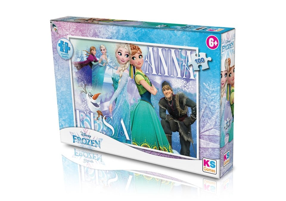 Ks Games 100 Parça Puzzle Frozen