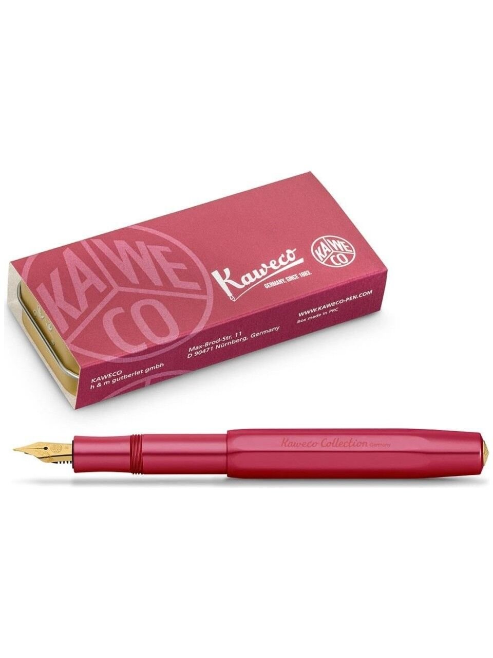 Kaweco 11000149 Al Sport Collection Dolmakalem Yakut Kırmızı M Uç
