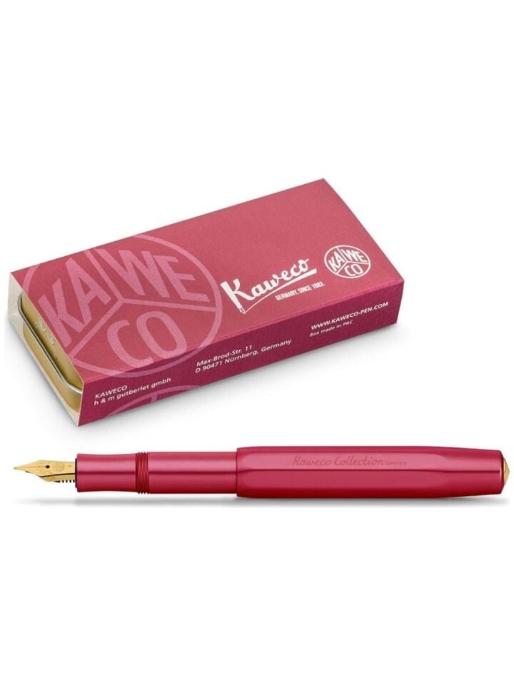 Kaweco 11000149 Al Sport Collection Dolmakalem Yakut Kırmızı M Uç