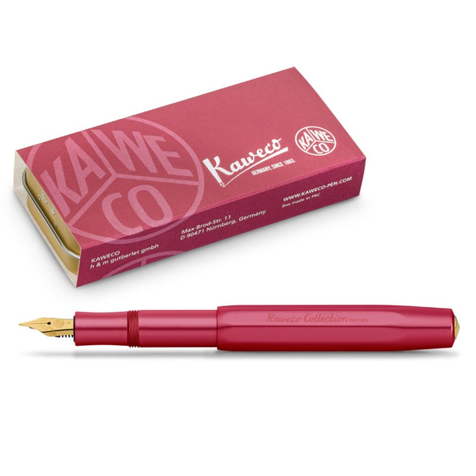 Kaweco 11000149 Al Sport Collection Dolmakalem Yakut Kırmızı M Uç