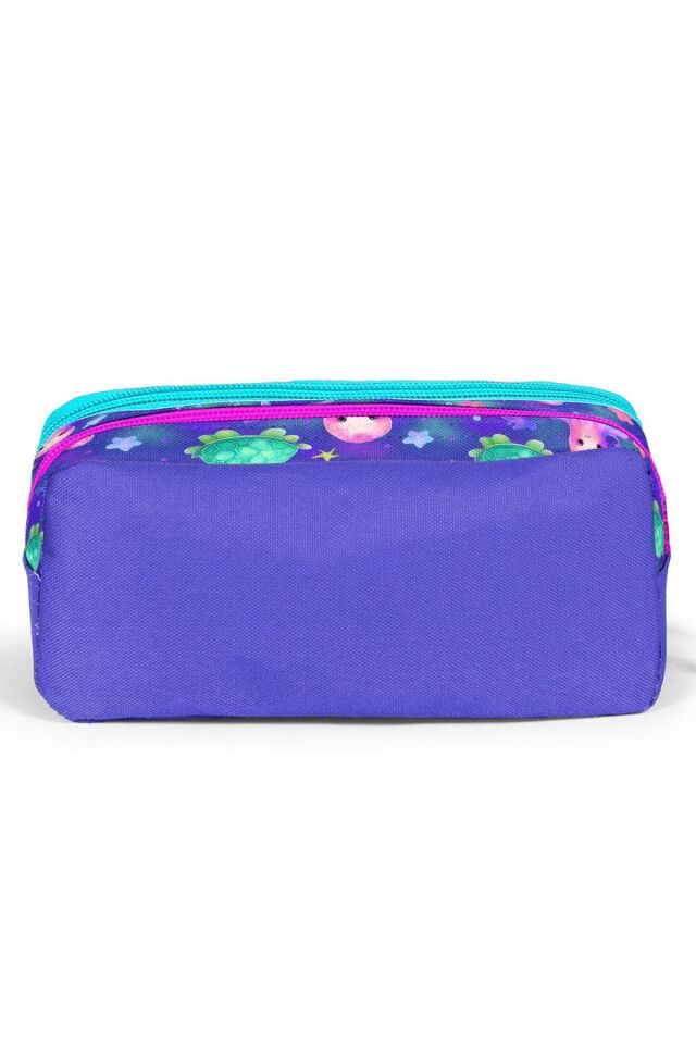 Yaygan Coral High Kalem Çanta  İki Bölmeli 12096