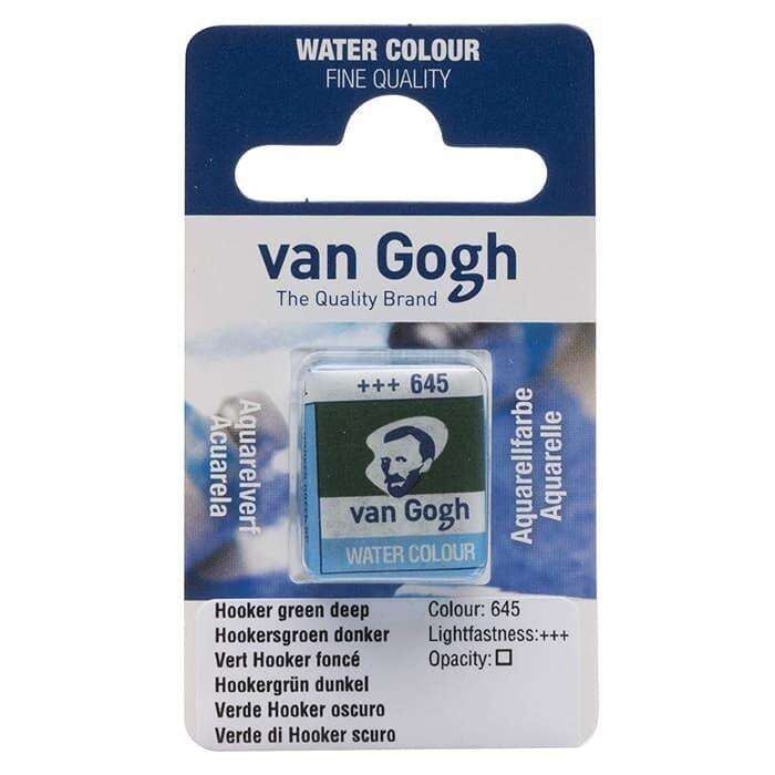 Van Gogh Sulu Boya Tablet Hooker Green Deep