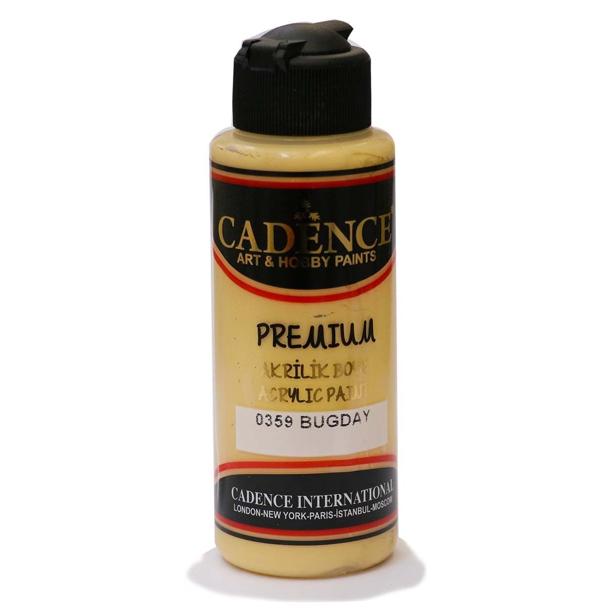 Cadence Premium Akrilik Boya 0359 Buğday 120 Ml