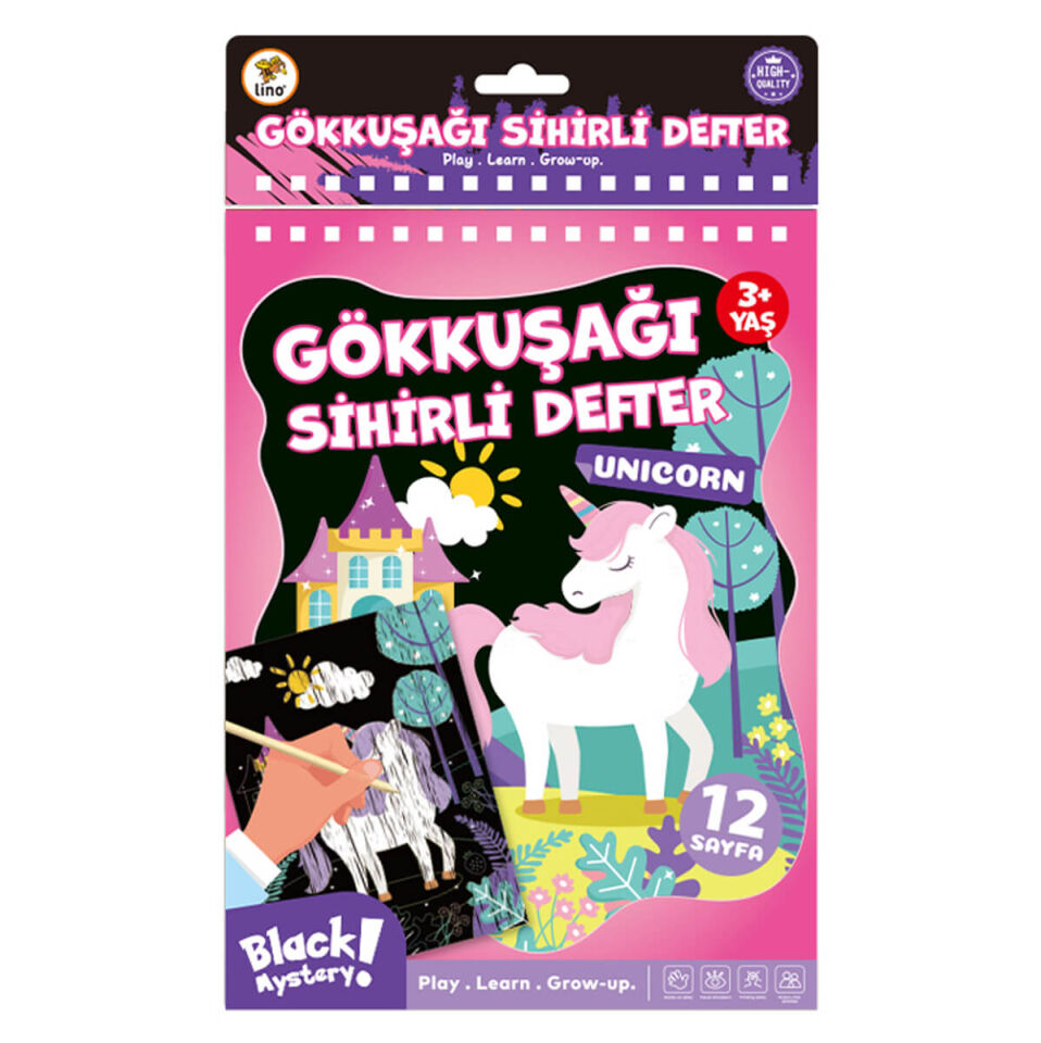 Lino Sihirli Defter Unicorn