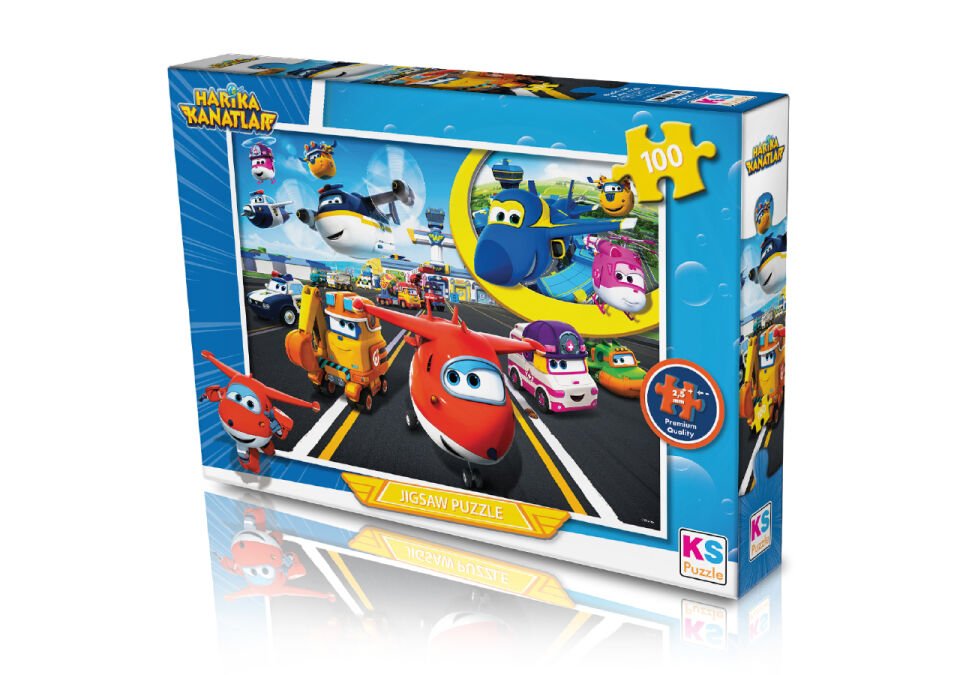 Ks Games 100 Parça Puzzle Harika Kanatlar