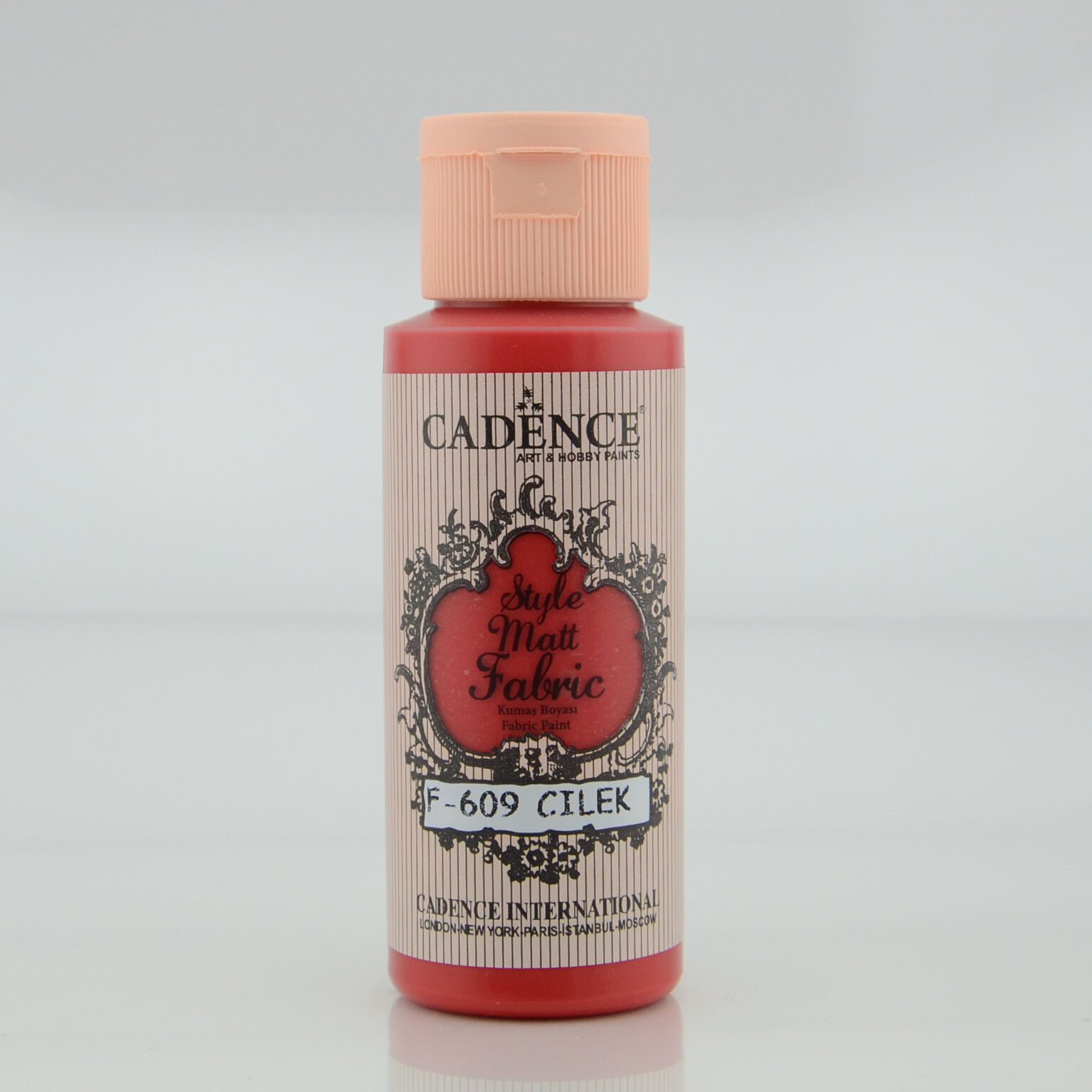 Cadence Kumaş Boya Style F-609 Matt Çilek 59 Ml