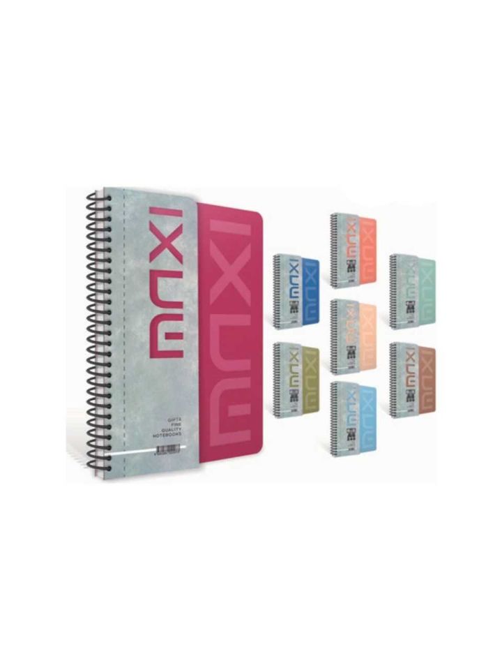Gıpta Maxi Spiralli Pp Kapak Defter 17x24 150 Yaprak 4+2