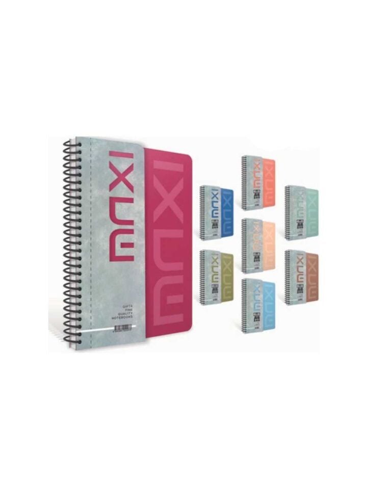 Gıpta Maxi Spiralli Pp Kapak Defter 17x24 150 Yaprak 4+2