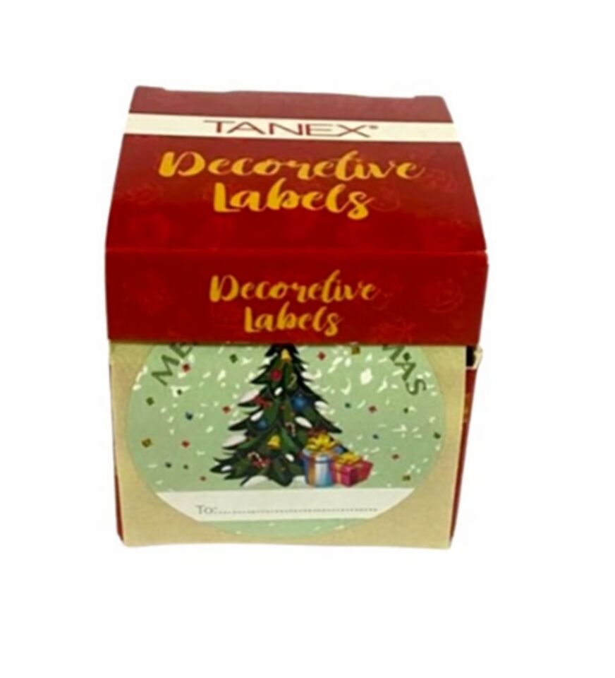 Tanex Cgs-805 Noel Hediye Kutu Etiketi