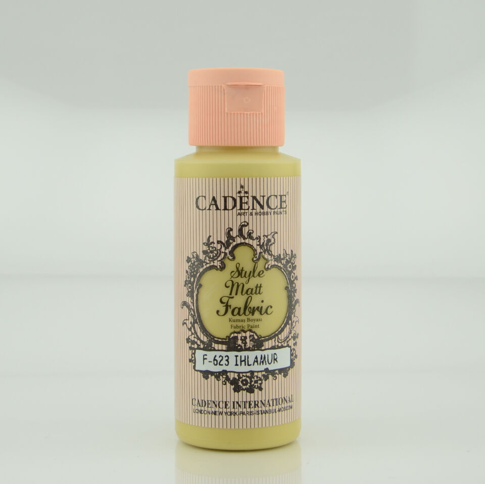 Cadence Style Matt Kumaş Boya F-623 Ihlamur 59 Ml